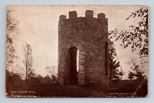 c1907 Postcard Old Stone Mill Tower Franklin Park Boston MA picture