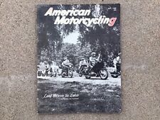 AMERICAN  MOTORCYCLING - MAGAZINE - JULY  1968 picture