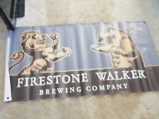 Firestone Walker brewery banner sign. Large promotional item. picture