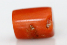 Ancient Red Coral Bead. Near Eastern Red Coral Bead. 111mm 8 Carat #D140 picture
