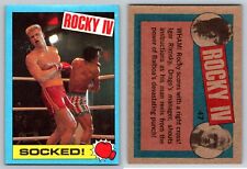 1985 Topps Rocky IV Movie Cards - Sylvester Stallone - U Pick Complete Your Set picture