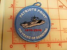 Patriots Point 1910 - 2010 100 Years collectible patch (m21) picture