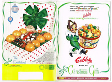 Cobbs Christmas Gift Catalog Fruit Baskets Fruitcake Florida Fruits 1961 VTG MCM picture
