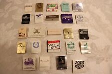 Lot Of 24 Vintage Dallas TX Area Matchbooks Matches Bars Restaurants Clubs Hotel picture