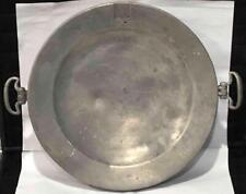 Antique Pewter Hot Water Dish, Thomas Giffin Mark, London, England, c. 1768 picture