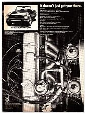 Original 1974 Triumph TR6 Car - Print Advertisement (8x11) *Vintage Original* picture