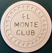 5¢ Vintage Casino Chip. El Monte Club, El Monte, CA. 1961. Q30. picture
