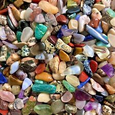 25lb TINY Mixed Tumbled Stone Chips - Art & Craft Supplies BULK WHOLESALE picture