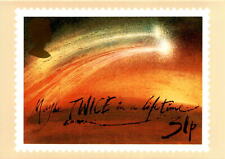 Rare Halley's Comet Stamp Postcard, 1986 Collectible picture