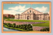 Hartford CT-Connecticut, State Armory, Antique, Antique Vintage Postcard picture
