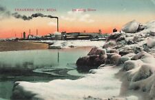 NW Traverse MI SLABTOWN Waterfront Winter view Commercial & Industrial Districts picture