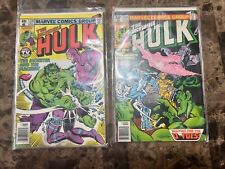 LOT OF 2 ~ 1979 & 1980 THE INCREDIBLE HULK ~  comic books  ~   #235  &  #254 picture