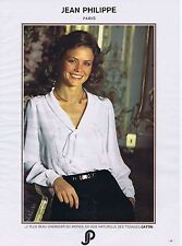 1979 ADVERTISING ADVERTISEMENT 114 JEAN PHILIPPE ready to wear picture