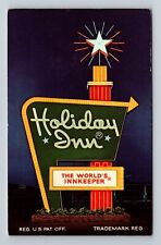 Clarksville IN-Indiana, Holiday Inn, Advertisment, Antique, Vintage Postcard picture