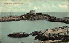 York Beach Maine ME Lighthouse c1900s-10s Postcard picture