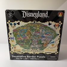 Disneyland Park Map Decorative Border 1000 Piece Puzzle 18”x26” READ DESCRIPTION picture