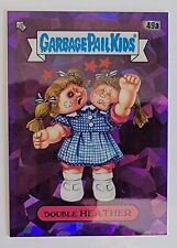 2020 GARBAGE PAIL KIDS SAPPHIRE PURPLE 49A - DOUBLE HEATHER #06/10 picture