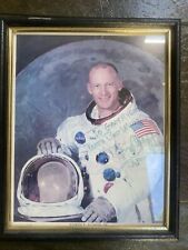 Buzz Aldrin Hand Signed Photo Apollo 11 Astronaut Color Picture Rare Historic  picture