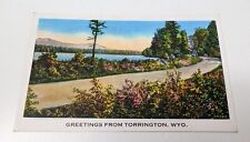 Greetings from Torrington CT  Tichnor Quality Views Postcard Posted 1937 picture