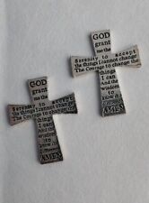 Serenity Prayer Pocket Cross 2 Pack picture