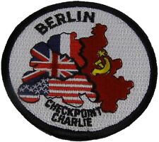 US ARMY CHECKPOINT CP CHARLIE BERLIN GERMANY PATCH WALL COLD WAR SOVIET UNION picture