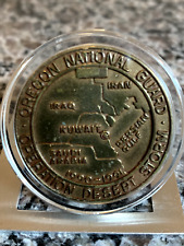 Oregon National Guard Operation Desert Storm 1990-1991 Medal Coin picture