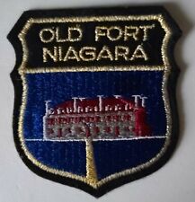 Vtg Old Fort Niagara NY patch crest New York Felt embroidered NOS Unused  picture