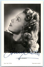 ANNY ONDRA Autograph HAND SIGNED Original 40s RP Photo Postcard German Actress picture
