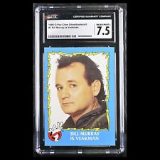 1989 OPC Ghostbusters II - Bill Murray #2 - CGC 7.5 picture