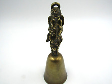 Vintage Brass Bell Christmas Angel picture