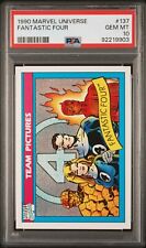 1990 Impel Marvel Universe #137 Fantastic Four PSA 10 - pop 61 - 11th lowest picture