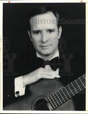 1988 Press Photo Classical guitarist David Grimes - lrp43390 picture