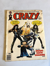 VINTAGE 1978 CRAZY #41 Marvel Magazine Featuring KISS Gene Simmons picture