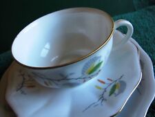 Antique Latvia Factory JESSEN Riga Cup Saucer  Plate white RARE Collectibles picture