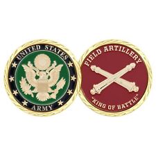 U.S. ARMY FIELD ARTILLERY KING OF BATTLE CHALLENGE COIN picture