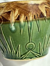 Vintage Robinson Ransbottom Planter Early 1900's Sun and Moon Pattern picture