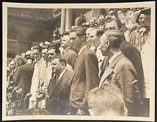 1938 Photo Type 1-Howard Hughes Being Honored NYC Around The World Flight RMY picture