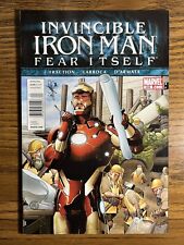 INVINCIBLE IRON MAN 506 EXTREMELY RARE NEWSSTAND VARIANT MARVEL COMICS 2011 picture