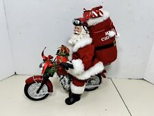 Department 56 Possible Dreams Clothique Merry Christmas Motorcycle Santa (rm) picture