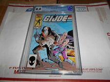 G. I. JOE, A REAL AMERICAN HERO #49 CGC 8.0  (COMBINED SHIPPING AVAILABLE) picture