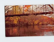 Postcard Old Iron Bridge in the Ozarks Missouri USA picture