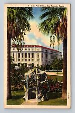 San Antonio TX-Texas, United States Post Office Antique Vintage Postcard picture