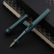 luxury matte green STUDENT Black Nib EF Fountain Pen Stationery Office Supplies picture