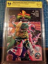 Mighty Morphin Power Rangers 2016 Annual CBCS 9.6 Signed Jason David Frank picture