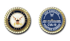 USS Hancock CVA-19 Challenge Coin US Navy Officially Licensed picture