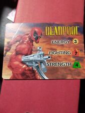 DEADPOOL 1995 Marvel Overpower CCG TCG Character Card w/Specials picture