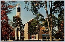 Vtg New Canaan Connecticut CT St Marks Episcopal Church Chrome View Postcard picture