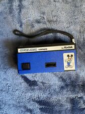 Vintage Disney Mickey Mouse Mickey Matic Camera By Kodak Blue uses 110 Film picture