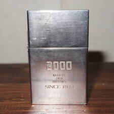 Zippo 2000 Engraving 1933 Replica First Release Oil Lighter Used picture