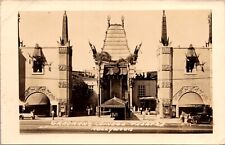 Real Photo Postcard Grauman's Chinese Theatre in Hollywood, California picture